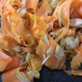 yuinishida's cooksnap of when they made 誰でも簡単！ピーラーで人参しりしり♪.