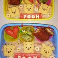しましま0228's cooksnap of when they made ツムツム プーさん⭐簡単キャラ弁⭐.