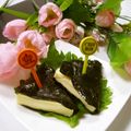 ❀あおい❀'s cooksnap of when they made チーズの韓国海苔巻き✨.