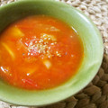 Jaye's cooksnap of when they made ☆簡単♪キムチとトマトの【赤い】スープ☆.