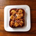 ゆっぴーのママ's cooksnap of when they made バナナ＆クルミのカラメルトースト.