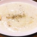 kaelovmong's cooksnap of when they made 簡単☆豆乳チーズリゾット あさりver..