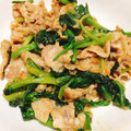 くうもん's cooksnap of when they made 豚肉とほうれん草のチーズ炒め.