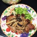 ルぴあ's cooksnap of when they made ポークソテー・きのこソース.