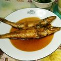 taminobu's cooksnap of when they made キスの煮付け♪.