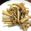 つるpigeonn's cooksnap of when they made 豚肉のオイスターソース炒め.