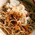クック44BLUW☆'s cooksnap of when they made 簡単蕎麦アレンジ温蕎麦◆和カルボナーラ風.