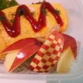 ✿maho✿'s cooksnap of when they made りんごの飾り切り チェック柄.