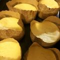 kuchanyuna's cooksnap of when they made ミキサーで♡さつまいもケーキに抹茶デコ.