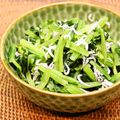 ちべターリー's cooksnap of when they made 小松菜としらすのレモン醤油和え.