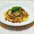 まあまま☆0403's cooksnap of when they made ＊簡単ランチ＊和えるだけno納豆パスタ＊.