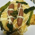 るーえーず's cooksnap of when they made シャウエッセンと長芋のふわもちガレット.