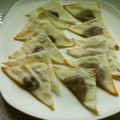 ショコラのネネ's cooksnap of when they made 簡単！ワンタン皮の餡包み焼き.