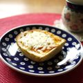 Kenmamac's cooksnap of when they made しらす＆チーズのせトースト.