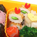 ナオボ's cooksnap of when they made お弁当に✿ちくわと枝豆の串刺し.
