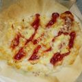＊s＊a＊'s cooksnap of when they made 餅に飽きたら☆簡単もっちーずピザ♪.