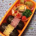 ナオボ's cooksnap of when they made 乙女なバラ＆レースのデコおにぎり♪.
