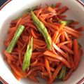 noitigo's cooksnap of when they made インゲンとニンジンのきんぴら☆.