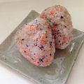 みそゆうき's cooksnap of when they made ゆかりと鮭フレークのお握り.