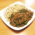Degaussr's cooksnap of when they made ほうれん草たっぷりカレー.