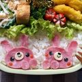 カリメロまま's cooksnap of when they made キャラ弁☆ひょっこりうさぎちゃん☆.