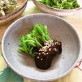 ちわここ's cooksnap of when they made こしあぶらの酢味噌和え.