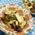 ととろ＆めい's cooksnap of when they made 砂肝とエリンギの中華風炒め.