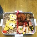 きょなみなみなみなみ's cooksnap of when they made キャラ弁シンプソンズ☆バート海外.