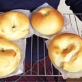 lunarxxx's cooksnap of when they made ◎酒粕ベーグル◎.