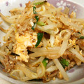 くぅぽん☆'s cooksnap of when they made 簡単で美味っ！もやしとしらすのニラ玉炒め.
