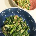 もりにー☆'s cooksnap of when they made ほうれん草とツナの胡麻マヨネーズ和え.