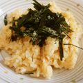 くぅぽん☆'s cooksnap of when they made 梅マヨたまごチャーハン.