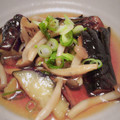 shokonta's cooksnap of when they made ナスとシメジの揚げ浸し.