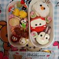 ちゃんてぃぶ's cooksnap of when they made キャラ弁❁ツムツム弁当.
