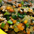 netzach's cooksnap of when they made 美味っ!ひき肉とほうれん草のそぼろ飯.