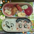 蒼くんの母's cooksnap of when they made キャラ弁 クレヨンしんちゃん♫.