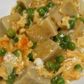 ☆aporo☆'s cooksnap of when they made 高野豆腐とえんどう豆の卵とじ.