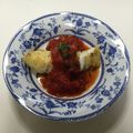 莉紅花's cooksnap of when they made 鱈のムニエルトマトソースがけ.