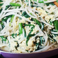 らい銀's cooksnap of when they made もやしとニラの卵炒め.