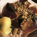 じゅ～ま～'s cooksnap of when they made ★簡単美味しい★鰹のたたき丼.