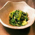 はなまる84's cooksnap of when they made 超簡単美味！ かつお菜のゴマ和え☆.