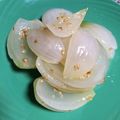 眠り姫ABC's cooksnap of when they made レンジで✨丸ごと新玉ねぎのナムル✨.