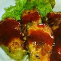 一期一代's cooksnap of when they made ピーマンの肉詰め☆照り焼き.