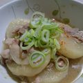 イエローバード's cooksnap of when they made ＊大根と豚バラ肉の味噌煮＊.