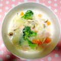 舞花ちゃん☆'s cooksnap of when they made 15分で鮭のクリームシチュー、激ウマ簡単.