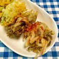 にきけん's cooksnap of when they made 舞茸とカニカマの旨味揚げ.