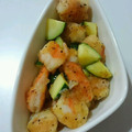tamago大好き's cooksnap of when they made 簡単！ズッキーニとエビのマヨ炒め.