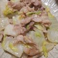 ヨシヨッシー's cooksnap of when they made 豚白菜の香ばしい塩にんにく炒め.