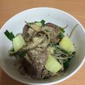 なしやくま's cooksnap of when they made 味付け簡単☆味しみ~和風のレバニラ炒め.