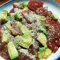 みるきぃ～2's cooksnap of when they made とろろ＆まぐろアボカド丼.